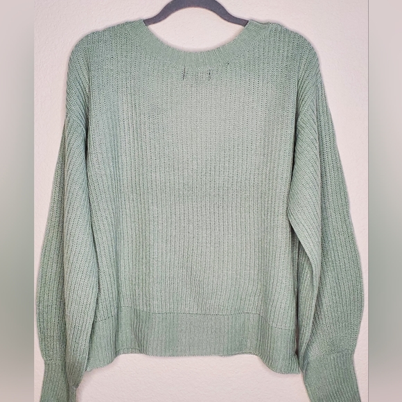 Ambiance Apparel Mint Green Sweater - Picture 5 of 15